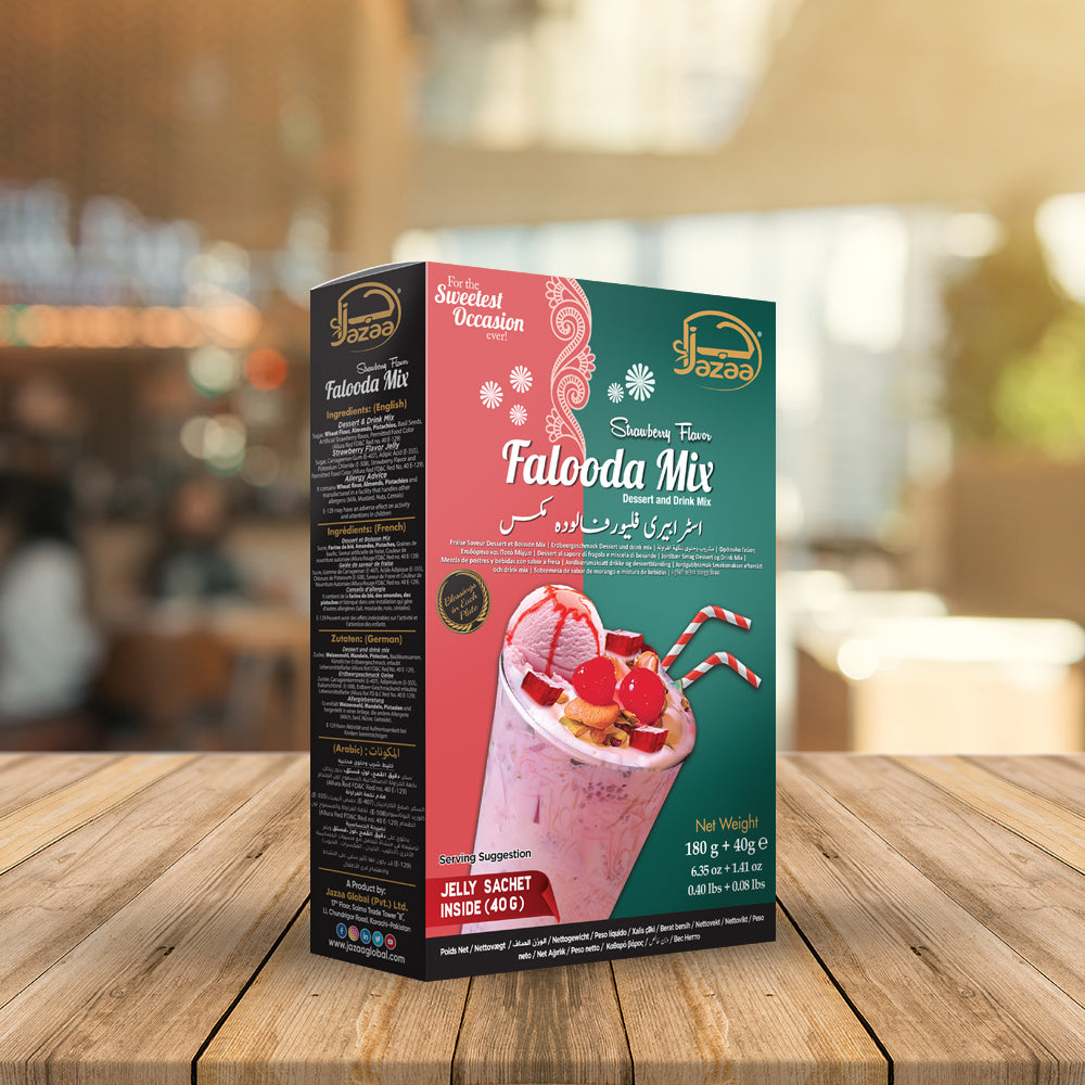 Strawberry Flavor Falooda 220 gm